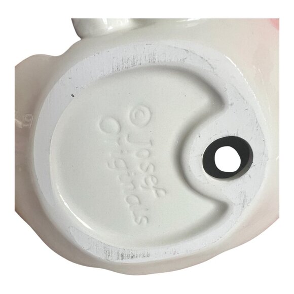 Dakin Josef 15 Birthday Angel Figurine Pink & White With Gold Accents Ceramic 6" - Picture 7 of 8